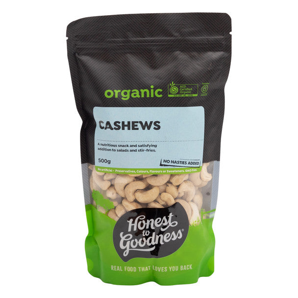 Organic Cashews 500g