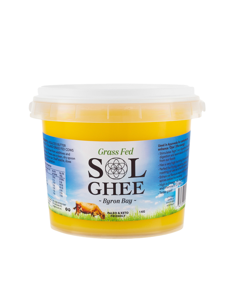 Grass Fed SOL Ghee 1kg