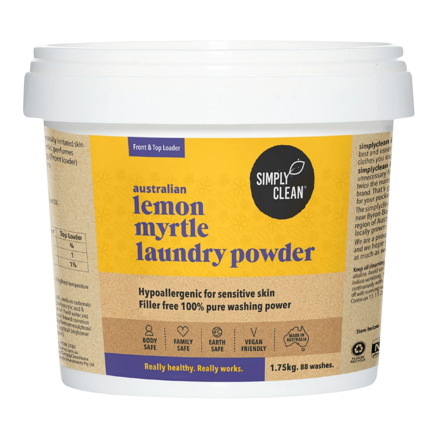 Simply Clean Laundry Powder 1.75kg