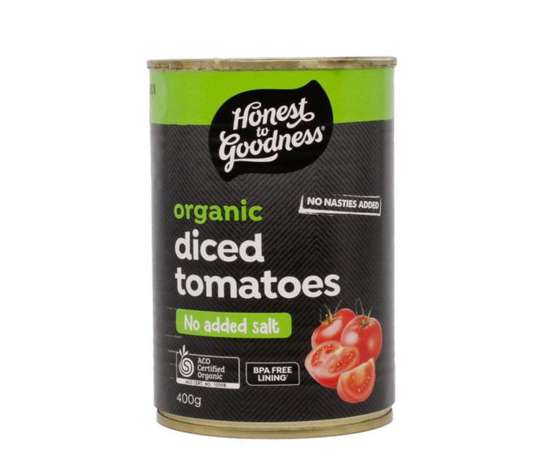 Organic Diced Tomatoes 400g