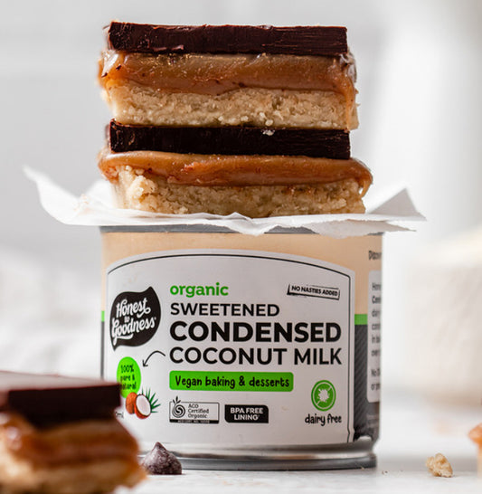 Organic Sweetened Condensed Coconut Milk 210g