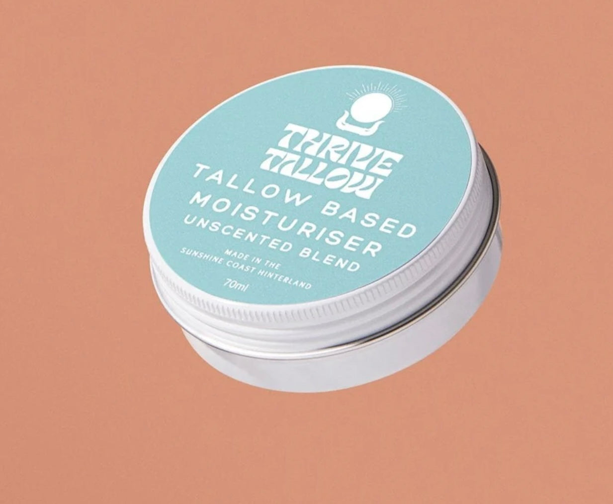 Tallow Based Moisturiser - Unscented 70ml