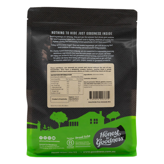 Insecticide Free Almonds 1kg