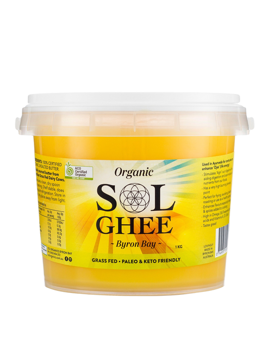 Grass Fed SOL Ghee 1kg