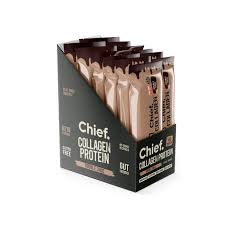 CHIEF Collagen Protein Bars  Dark Chocolate