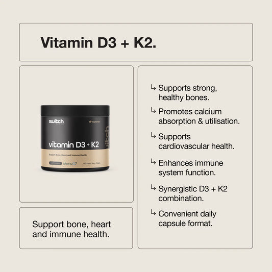 Switch Vitamin D3 & K2