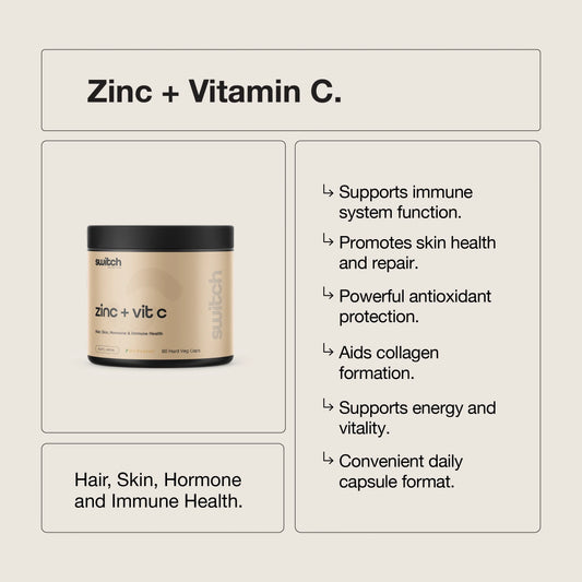 Switch Vitamin Zinc + Vitamin C