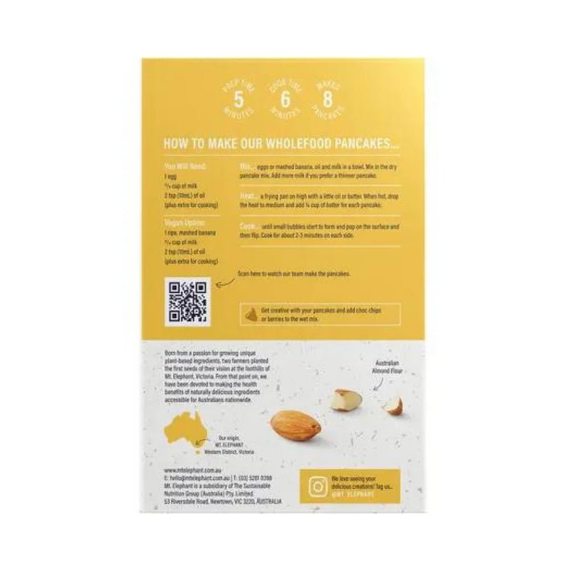 Mt Elephant Wholefood Pancake Mix